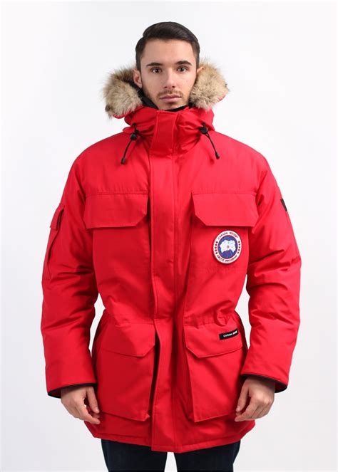 red canada goose expedition parka